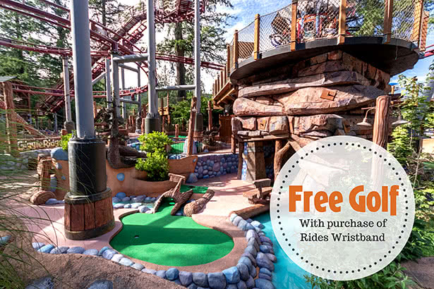 Free-Golf Free golf with purchase of wristband