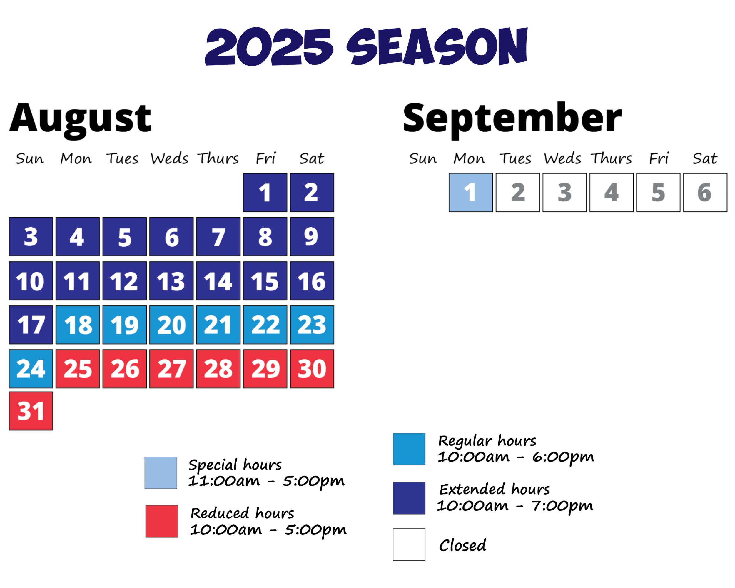 August Calendar