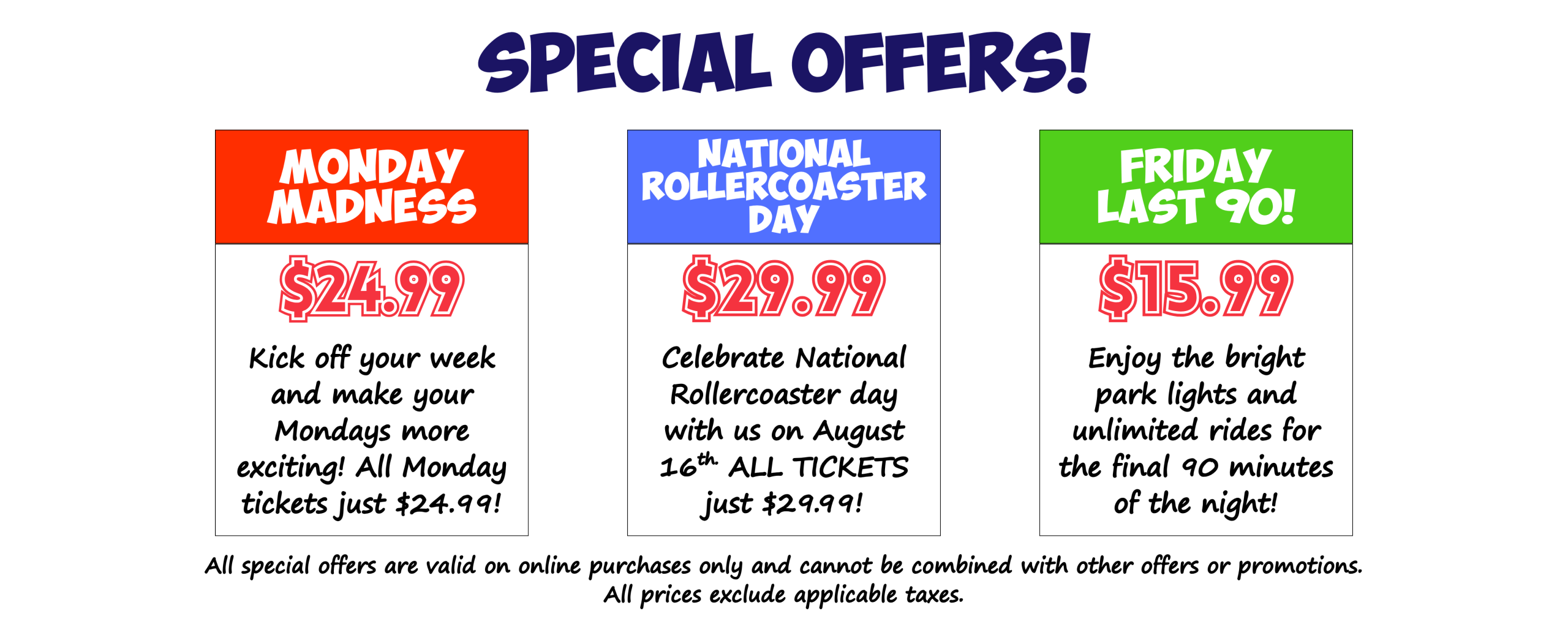 SPECIAL OFFERS! (8)
