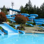 turtle pools at Cultus lake Water Park